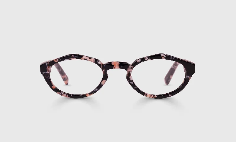 00 - Black and White Floral Front and Temples