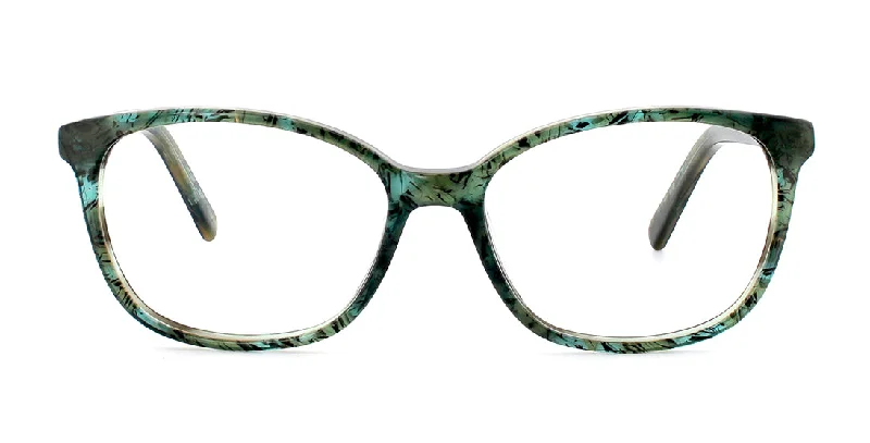 Jungle Patterned Acetate Glasses A17591