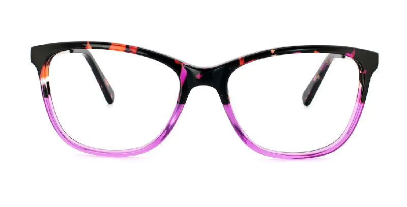 Two Tone Translucent Tortoise Frames A17620