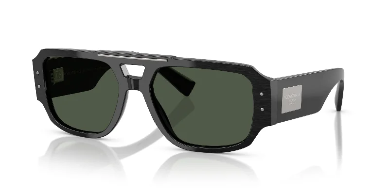 Brushed Black/Dark Green Polarised