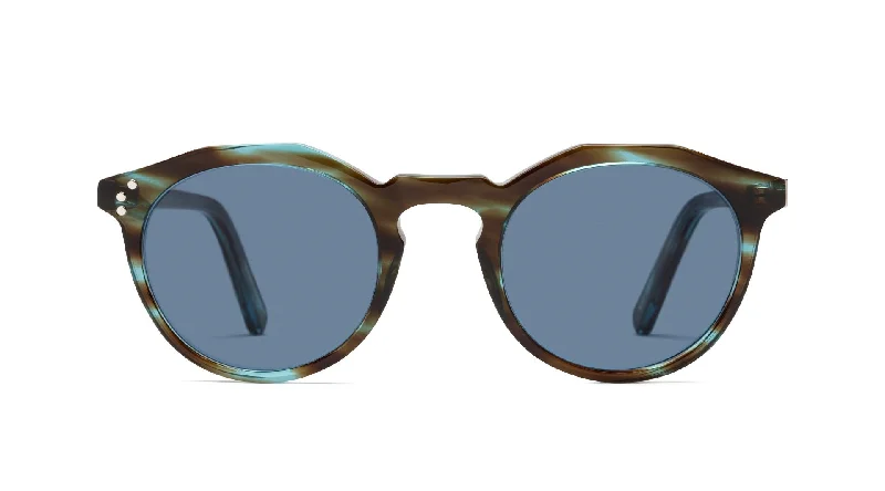 Maya Blue Tort/Polarized Indigo Lens