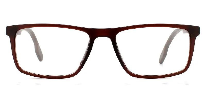 Subtle Playful Brown Glasses FA01-02