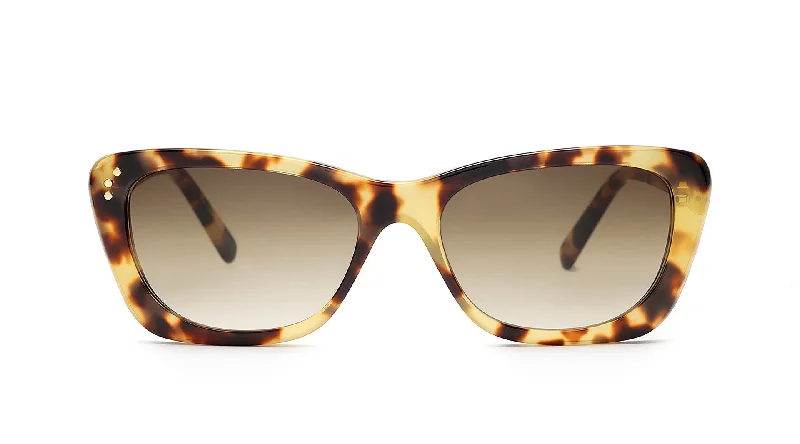 Leopard/Brown Gradient Lens