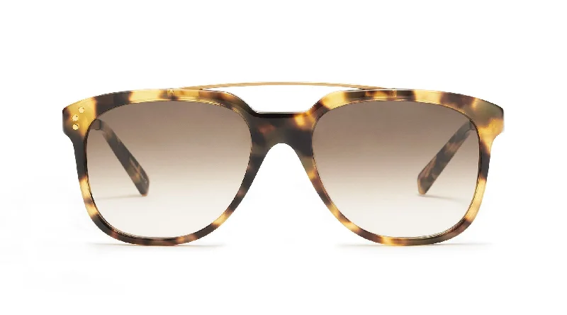 Leopard/Brown Gradient Lens