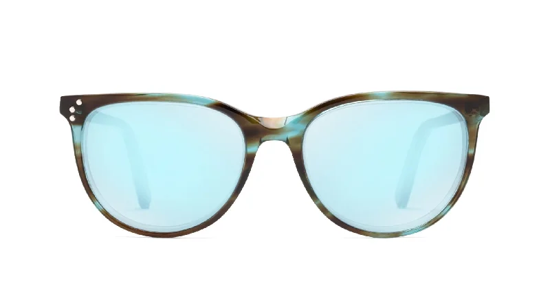 Maya Blue Tort/Sky Blue Mirror Lens