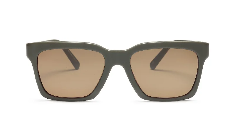 Matte Military Green/Brown Lens