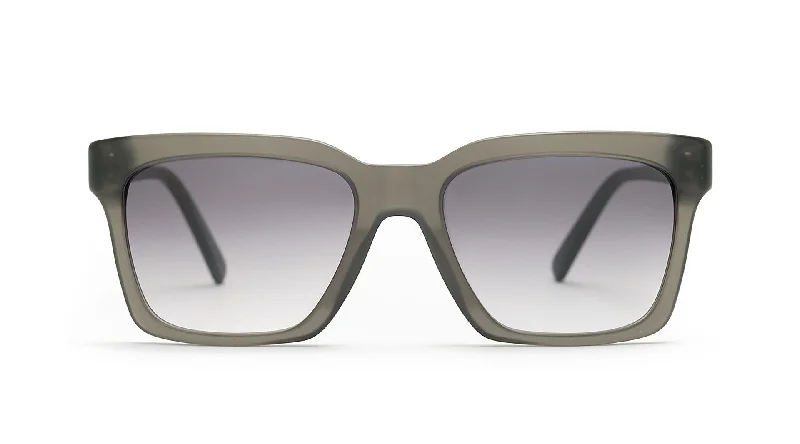 Opaque Smoke Crystal/Gray Gradient Lens