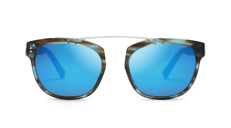 Maya Blue Tort/Super Blue Mirror Lens