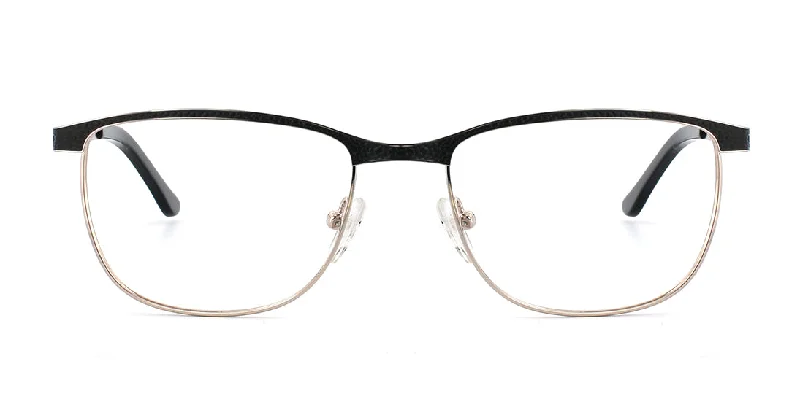 Thin Two-Tone Browline Frames MW18201