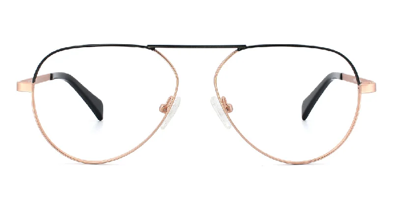 Playful Two Tone Metal Aviator Frame MW20008