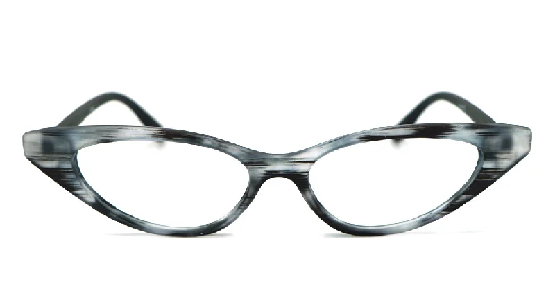 Patterned Cateye Acetate Frame 1509R