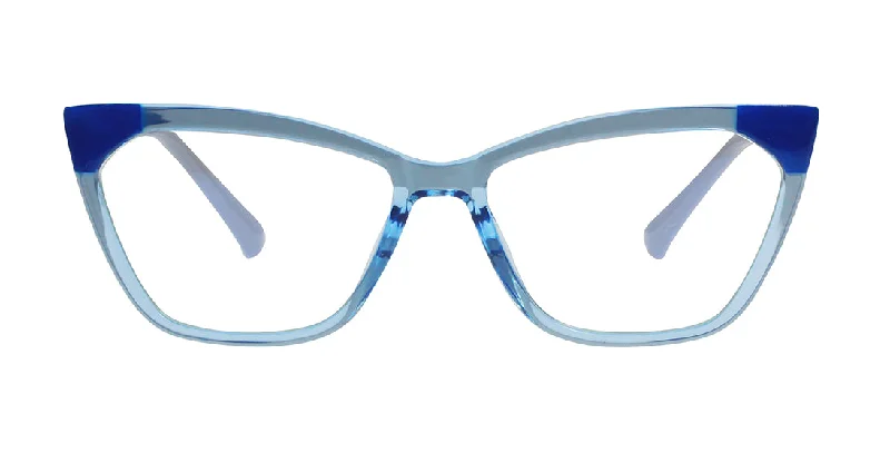 Two Tone Blue Clear Readers 7707