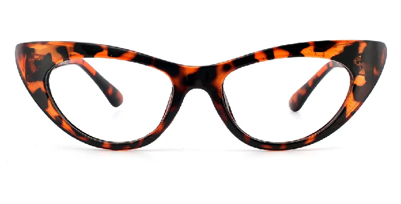 Beautiful Acetate Cat-eye Reading Glasses P6327 Tortoise