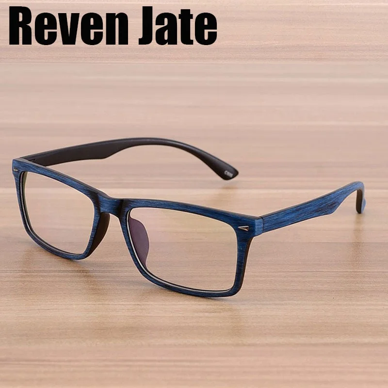 Reven Jate Unisex Full Rim Square Tr 90 Resin Reading Glasses 922