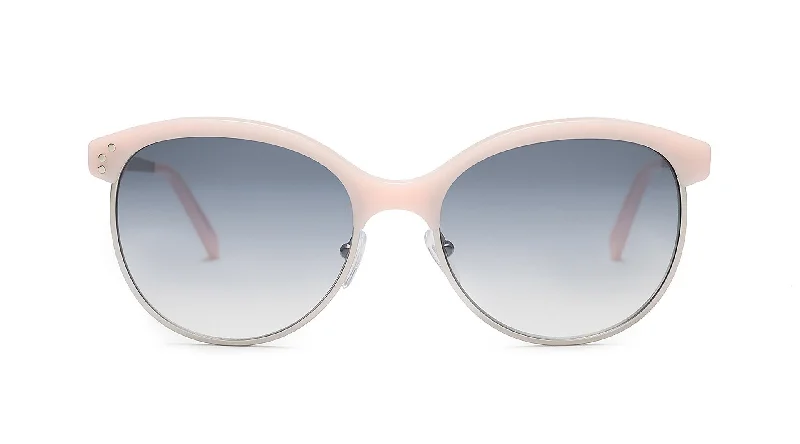 Pale Pink/Blue Gray Gradient Lens