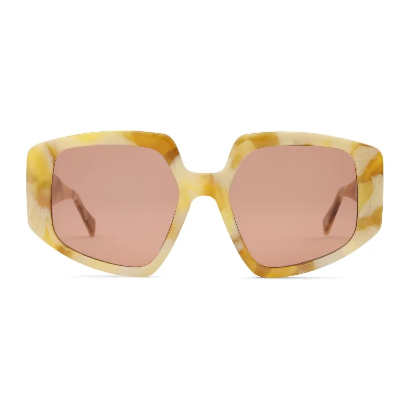 Yellow Tortoise - Brown Lens