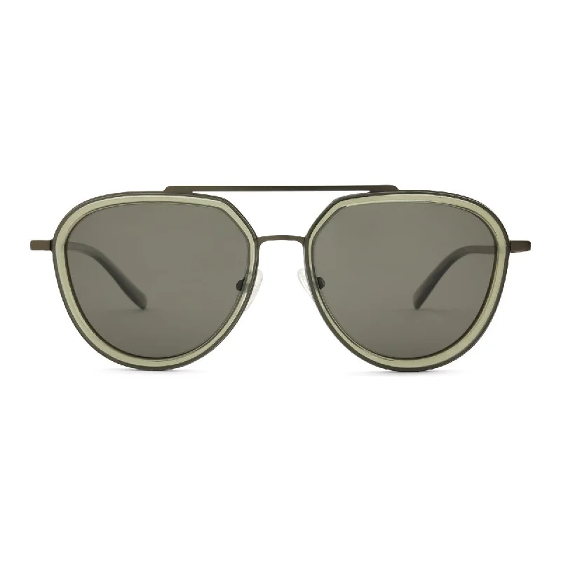 Metallic Sage / Matte Gunmetal - Grey Lens