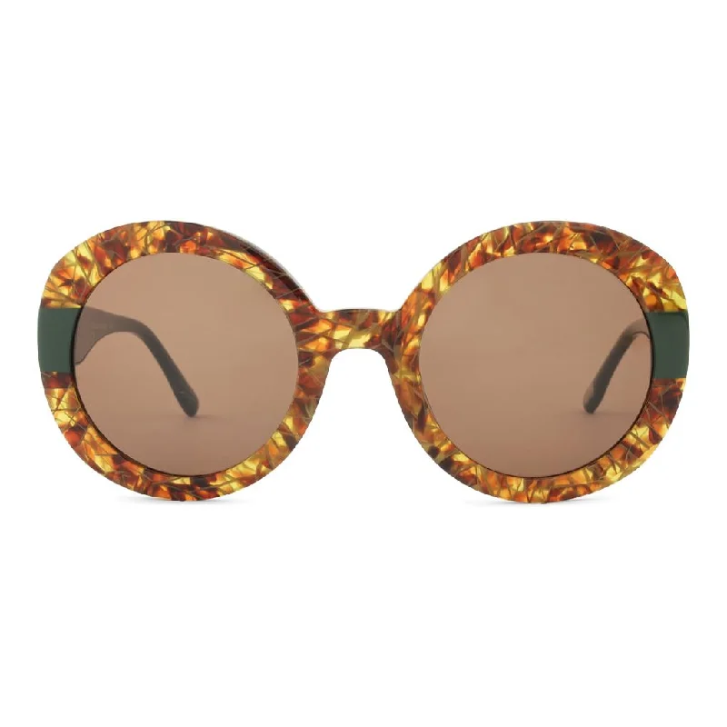 Amber Tortoise / Grass - Brown Lens