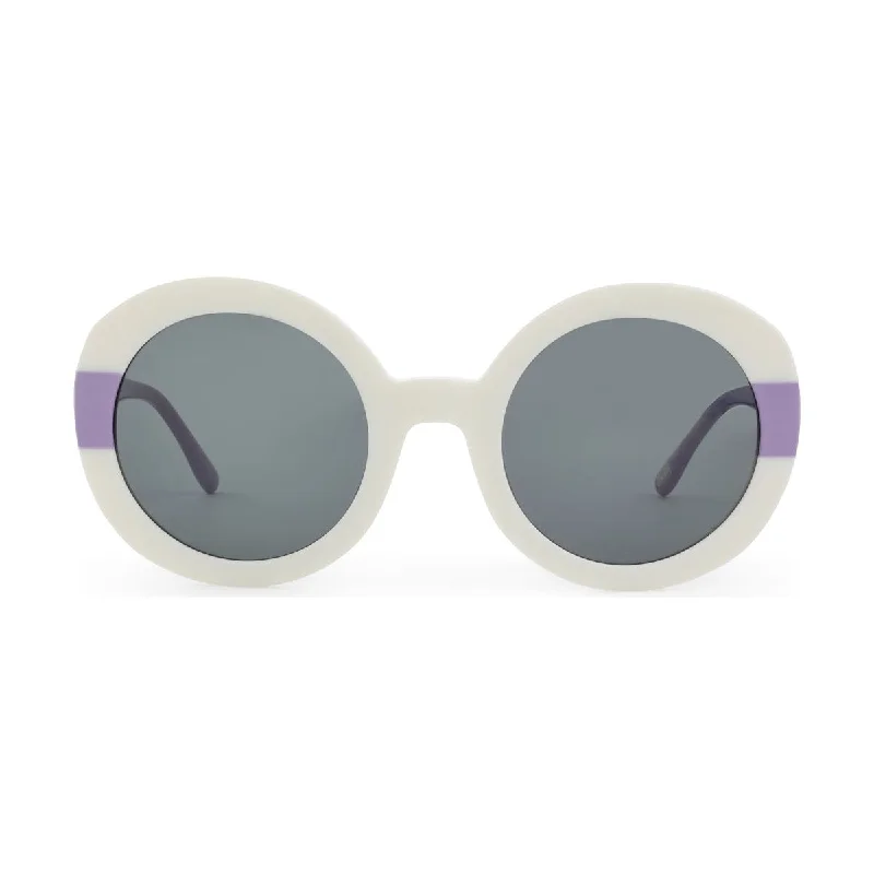 White / Lavender - Grey Lens