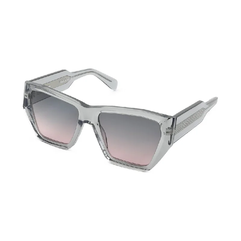 Grey Crystal - Pink Gradient Lens