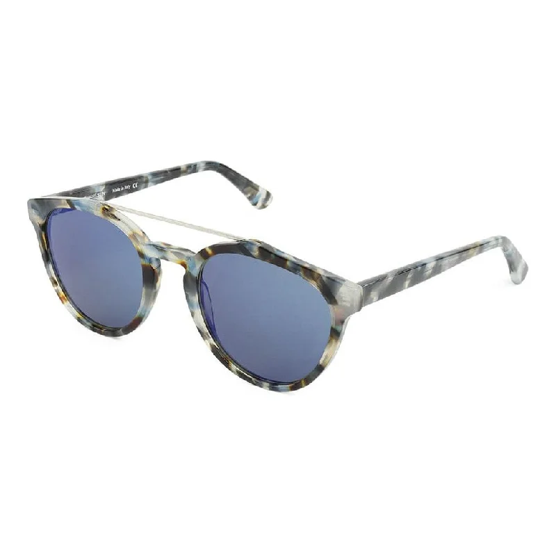 Blue Havana / Gold Dark Blue Lens