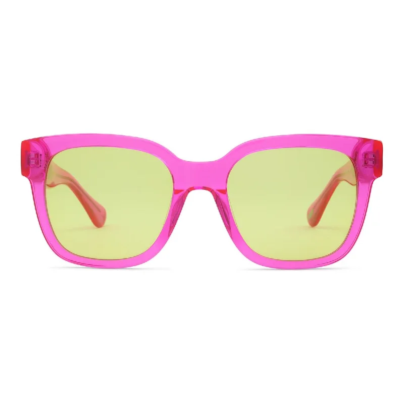 Neon Pink - Lime Lens