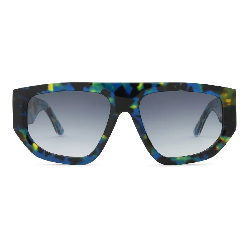 Blue Tortoise - Grey Gradient Lens