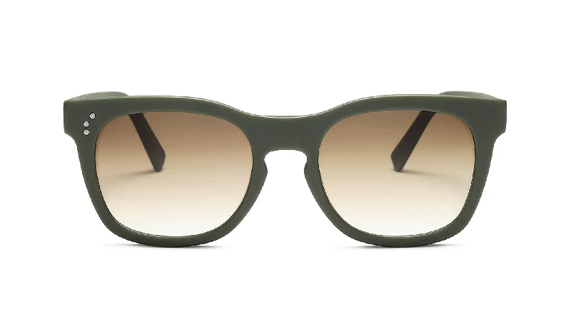 Matte Military Green/Borwn Graident Lens