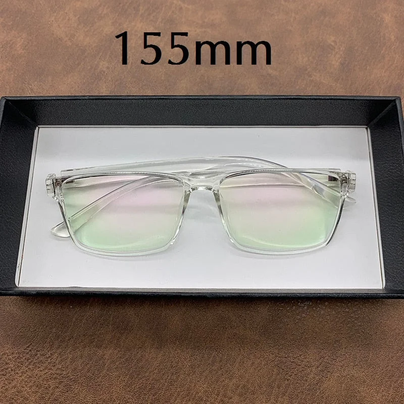 Cubojue Unisex Reading Glasses 155mm Oversized Tr 90 Big Full Rim