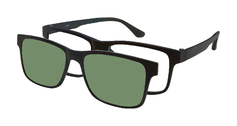 VC-2 Matte Black with Polarized Clip