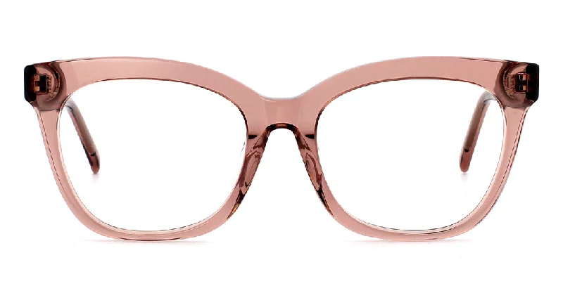 Translucent Trendsetting Cat-eye Glasses WD1304