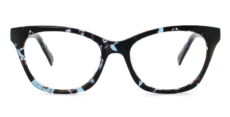 Multi Patterned Cateye Frame WD2166