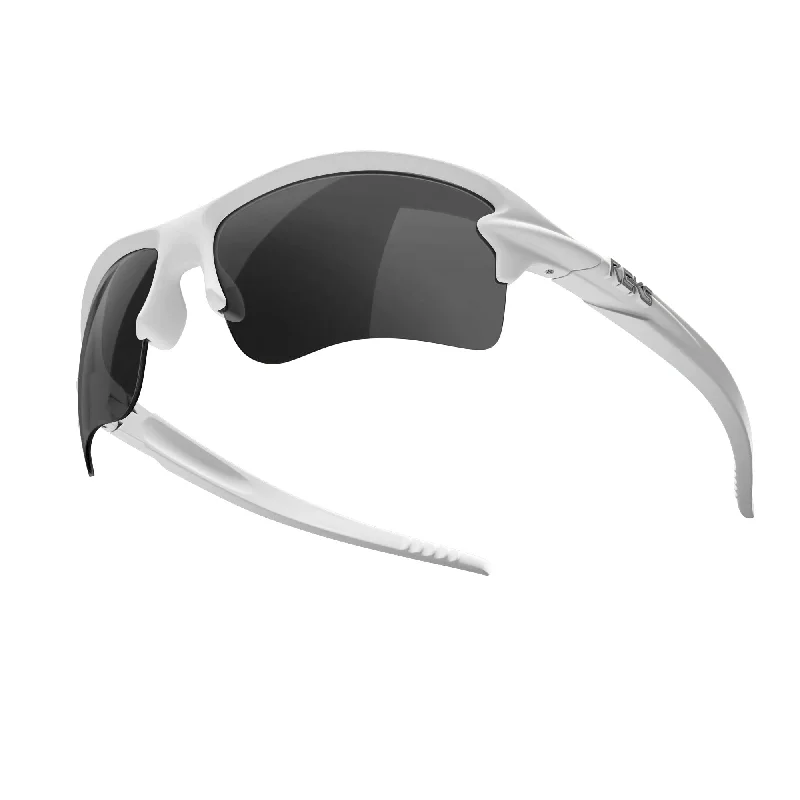 White Sling Blade Polarized Polycarbonate Sunglasses