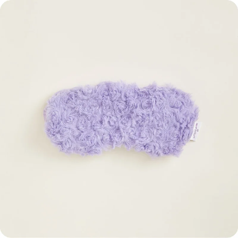 Curly Purple Warmies Eye Mask