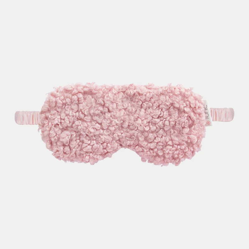 Eye Mask - Bouclé Rose Quartz