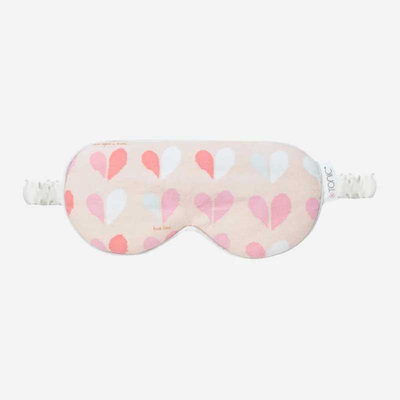 Eye Mask - Flannel Heart