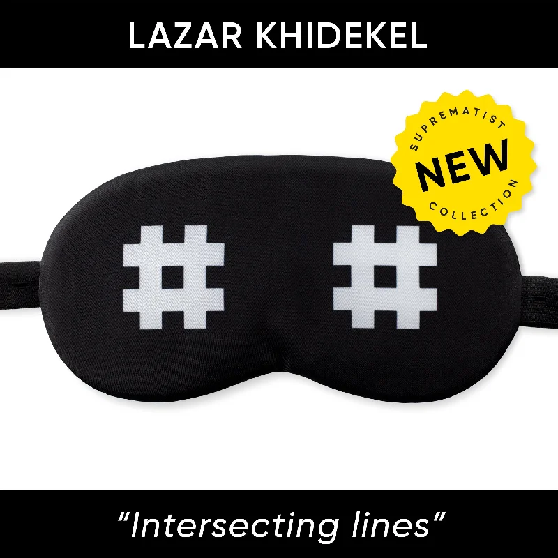 Intersecting Lines Sleep Mask