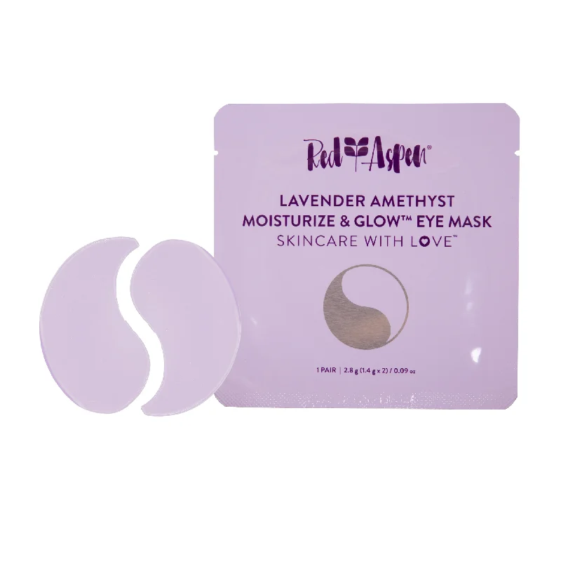 Lavender Amethyst Moisturize & Glow Eye Mask