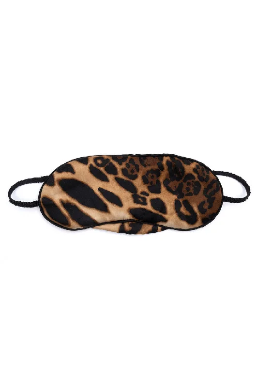 Luxe Leopard Eye Mask