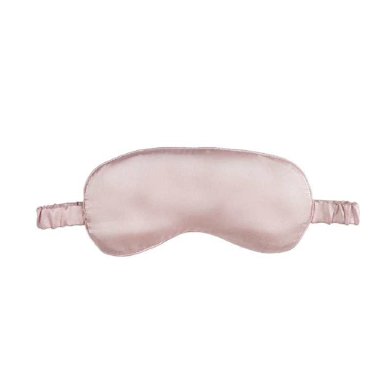 Pink Silk Eye Mask