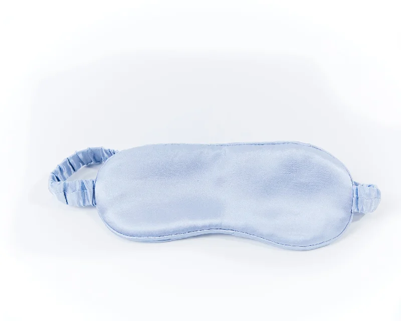 Silk Eye Mask - Candy Blue