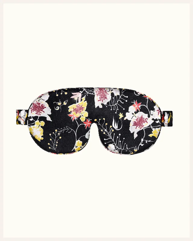 Silk Sleep Mask | Cassiopeia Black