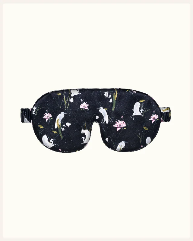 Silk Sleep Mask | Leo Black